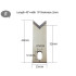 2pcs/set Knife Blade cutter for SWT508 220 Automatic Computer Wire Stripping Peeling Cutting Machine Tungsten carbide Blade
