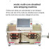 Fully Automatic multi core sheathed wire stripping cutting machine 2-6 cores wire peeling machine