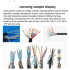 Coxial aluminum foil mylar core wire stripping machine polyester film high temperature insulated cable lasering machine