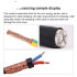 Semi-automatic large square cable spin stripping machine coaxial new energy cable rotary peeling equipment