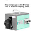 Pneumatic Terminal Electrical Splice Crimping Machine Tubular Y-type Pre-insulated O-type Insert Terminal Crimping Pliers Tool