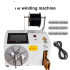 Electric high speed tie winding machine charger wire tie twist winding and tie equipment Shielded HDMI cables bundle rubber tied