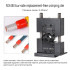 Large square penumatic clamp applicator die bar terminal press mold new energy crimping machine changeable die