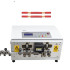 Eight wheels sheahth wire computerized stripping machine Automatic 12-15mm OD cables peeling and cut equipment