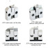 Mute terminal applicator cushion terminal machine cut holder core seat die