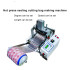 0-140mm Fully Automatic Press Sealing Computer Cutting Machine, Non Woven PE Cutting Copper Aluminum Foil Slicer