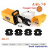 2.0T Pneumatic Terminal Crimping Machine Tool AM-70 Crimping Non-insulated Cable Lugs 6-70mm2 Heavy Duty Cold Clamp Crimper