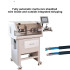 Fully automatic multi-core sheathed wire inside and outside integrated stripping machine 70 square wire (5 cores) cut and peel