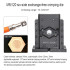 High voltage wire clamp applicator cable lugs copper tubular terminal press die parts spot crimping