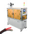 Automatic PET wire wearing equipment mesh grid punching harness machine stretch bradied network pipe wearing cables