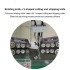High end automatic flexible thin coaxial cable rotating strip machine V-shapped cut coaxial wire peeling machines