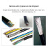 Rotary Knife cable stripping machine coaxia electronic power cable peeling machine