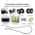 Multi-ple Electric wire full wrap tape winding machine adhesive tape sticker wind wires equipment