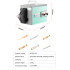 Pneumatic Terminal Electrical Splice Crimping Machine Tubular Y-type Pre-insulated O-type Insert Terminal Crimping Pliers Tool