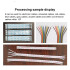 Fast Electronic flat wire peeling machine ribbon cable stripping machine 2-18P parallel wire computerized stripper