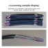 35 square wire strip machine computerized harness peel equipment multi strand copper cable sheath wires stripping