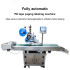 Fully automatic PE tape paging labeling machine unformed paper boxes manuals card labeling machine