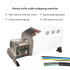 Rotary Knife cable stripping machine coaxia electronic power cable peeling machine