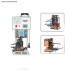 Quiet 1.5T / 2T mute terminal crimping machine end crimping machine horizontal and crimping machine