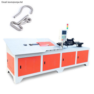 2D cnc full automatic steel wire feeding bending and cutting machine