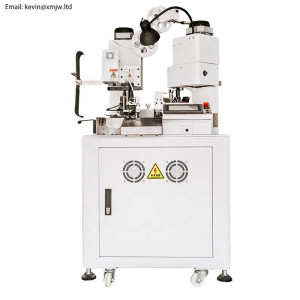 X-CM202 Fully automatic wire cutting stripping double head terminal crimping machine