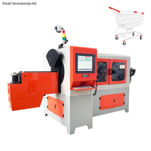 5 axis 7 Axis 3D Fully Auto CNC Metal Steel Bar Solid Wire Bending Machine 3d metal wire bending machine
