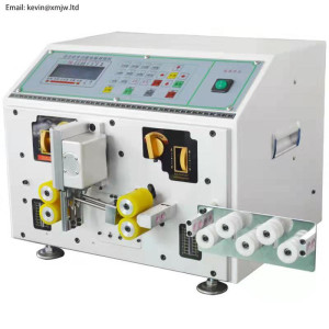 X-CS203 automatic  sheathed cable stripping cutting machine  for inner and outer wire stripping
