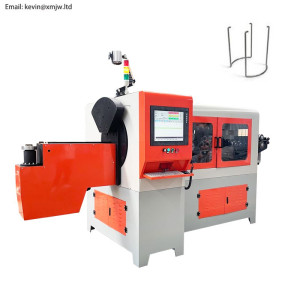 Automatic 3D shape wire bending machine