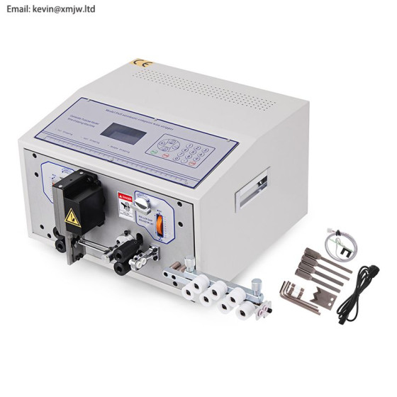 X-CS103 8mm2 Full Automatic electric wire stripping machine wire stripping twisting machine cable cutting and stripping machine