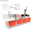 Square Shape Wire Bending Machine automatic wire hanger bending machine new model