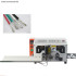X-CS206 automatic  nylon braiding cable cutting and stripping machine, heating stripping machine