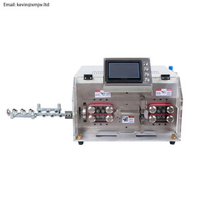 X-CS205  Full-Automatic Sheath Cable Inner And Outer Cable Cutting Wire Stripping Machine