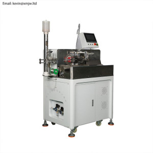 X-TS01 Automatic copper Wire cutting stripping twisting and tinning Machine, wire soldering machine