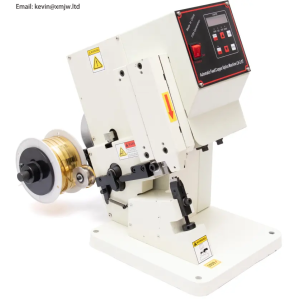 X-CM108-2T   super mute copper band splicing machine, copperband crimping wire splicing machine