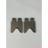 Two Pieces Each Set Wire Strip Machine Blades 40*30*3mm Knife Die