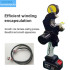 Handheld Rechargeable 3-35mm Tape Wrapping Machine 6000mA powerful Automotive adhesive tape rotary winding tool