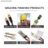 semi automatic soldering machine usb data cable making machine with double head