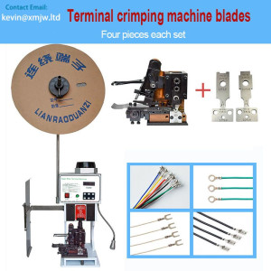 1.0 Terminal Crimping Machine Die Applicator Knives