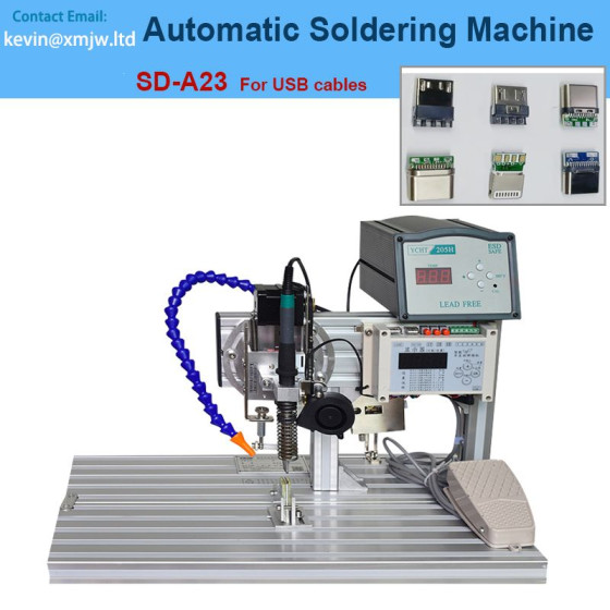2022 hot sell Speaker Sensor Soldering USB Head Connector Soldering Machine Type C Solder Machine