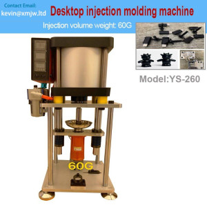 Laboratory Vertical Injection Molding Machine 60g PVC, TPE, PP, PE plastic Material Forming Machine
