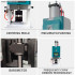 10 T Pneumatic Terminal Crimping Tool Hexagonal Electric Hydraulic Crimping Tools Terminal Crimping Machine