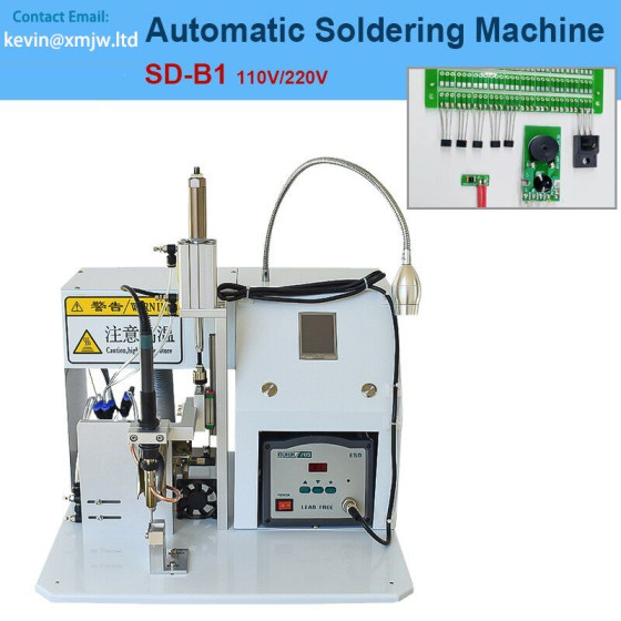Automatic Electric Soldering Pneumatic Wire Connector Weld Machine for USB cable, LED light, PCB board
