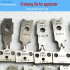 Horizontal Mould Terminal Crimp Machine Otp Mold Continous Terminals Crimp Die