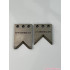 25 Square Wire Stripping and Bending Machine Knives Die Cut Blades 37*25*4mm