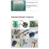 Semi-automatic LED light strip soldering tinning machine