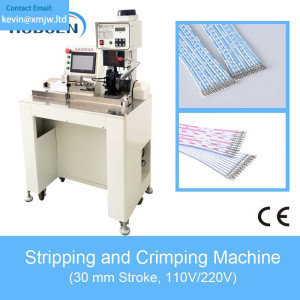 2-40 Pin Flat Cable Crimping Machine Ribbon FFC Wire Strip and Terminal Crimping Machine