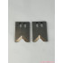 25 Square Wire Stripping and Bending Machine Knives Die Cut Blades 37*25*4mm