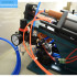 Flexible Power Sheath Wire Inner and Outer Peeling Machine Pneumatic Multi Core Wire Strip Machine 305FT