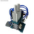 Small size pneumatic multi cores wire cable stripping machine 3F Peeling and twisting machine for wire jacket