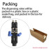 Small Flow AB Glue Dispenser Valve Double Cylinder High Pressure Glue Dispensing Valve